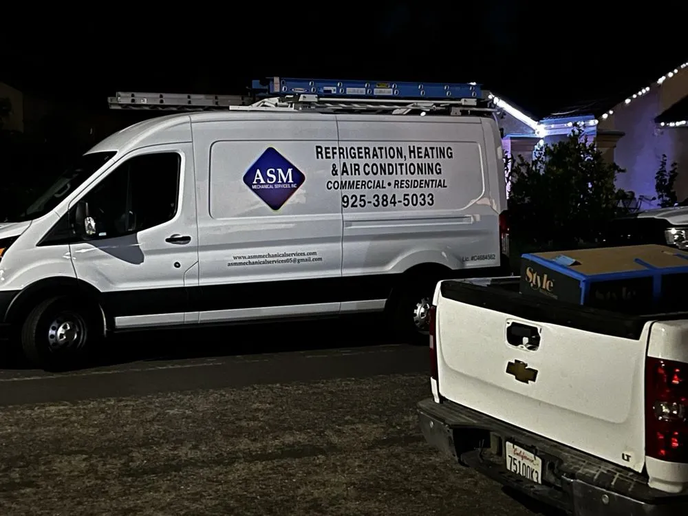 Slide of ASM Mechanical Services