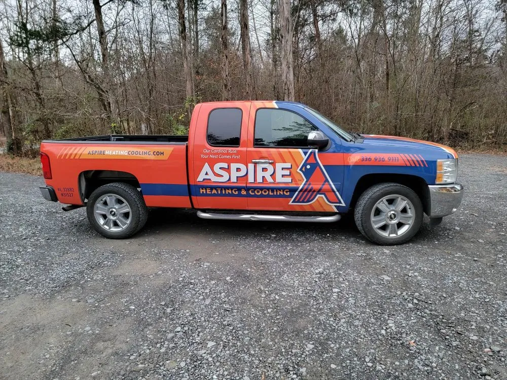 Slide of Aspire Heating & Cooling