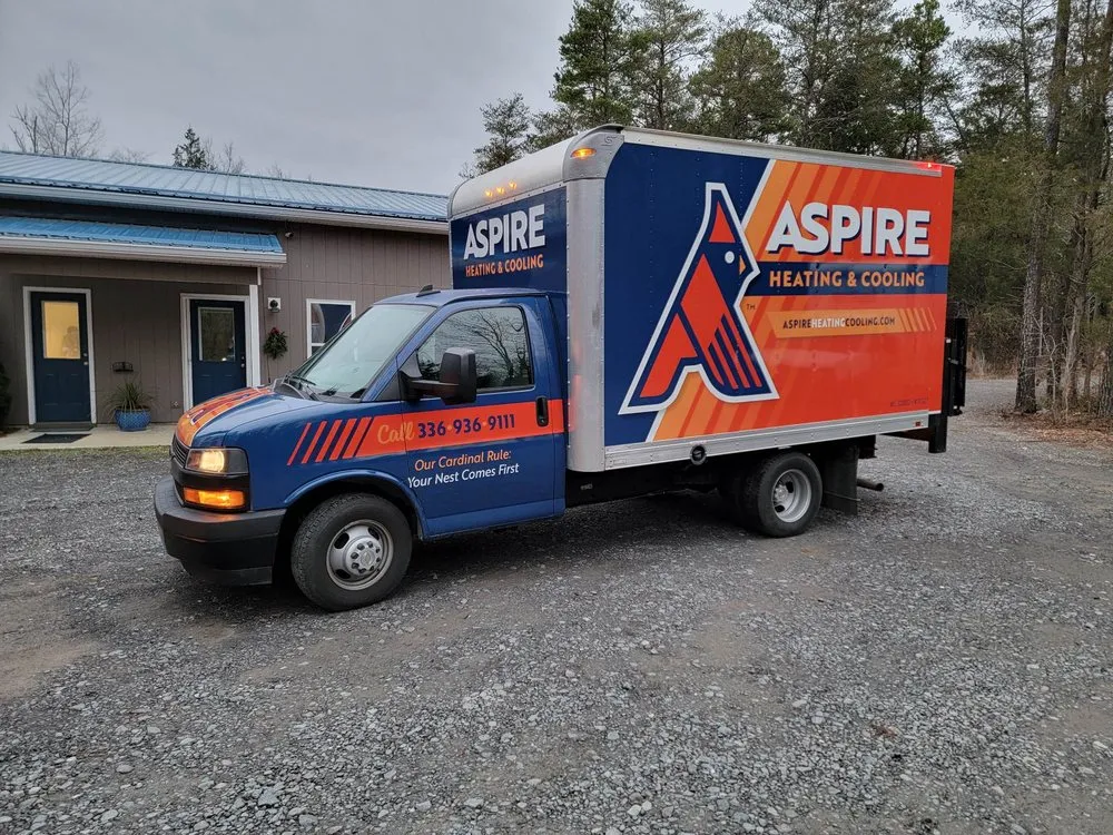 Slide of Aspire Heating & Cooling