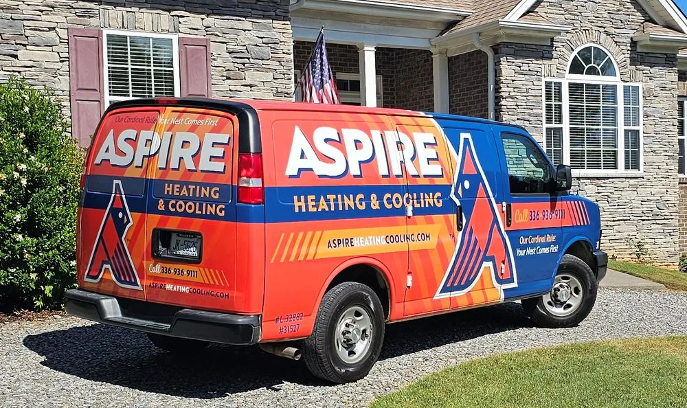 Reliable heating and cooling service near you in Winston-Salem, NC by Aspire Heating & Cooling
