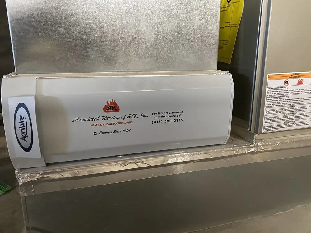 Slide of Associated Heating Of San Francisco