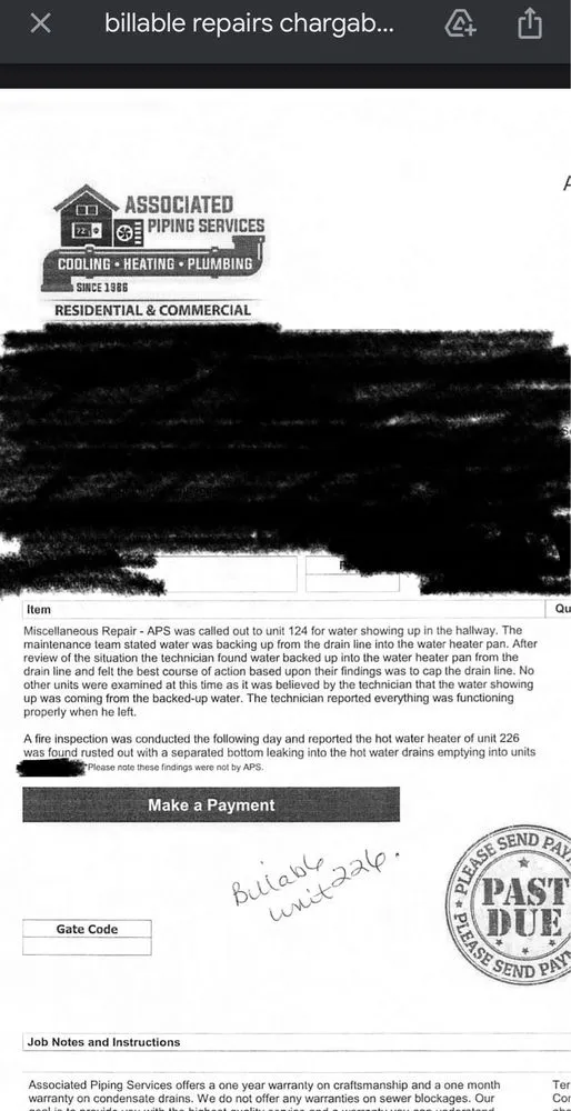 Slide of Associated Piping Services