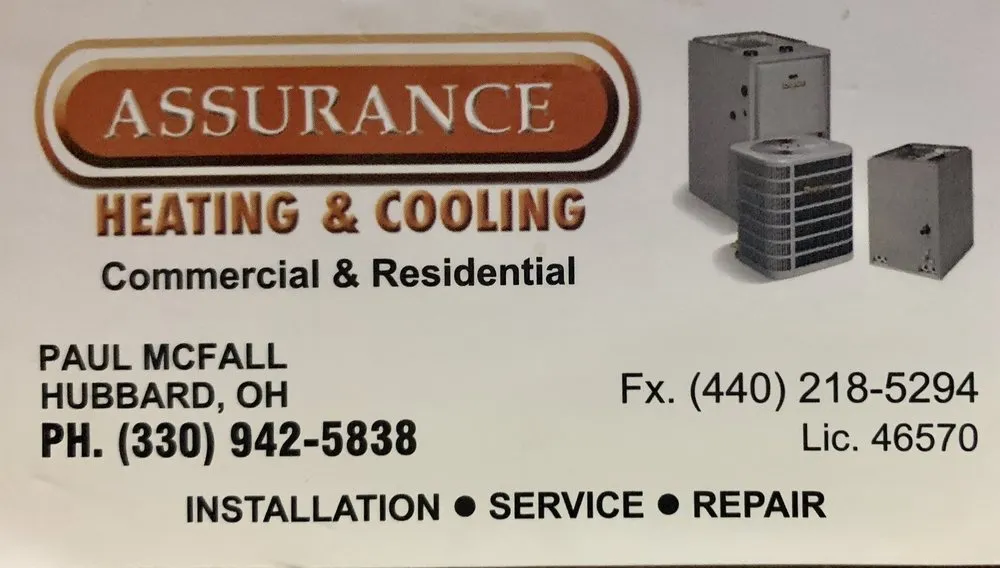 Slide of Assurance Heating & Cooling