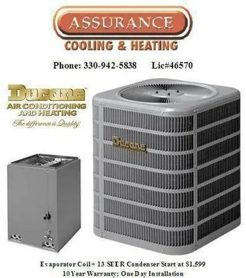 Assurance Heating & Cooling Logo
