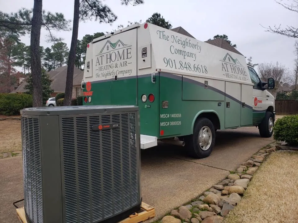 Slide of At Home Heating and Air