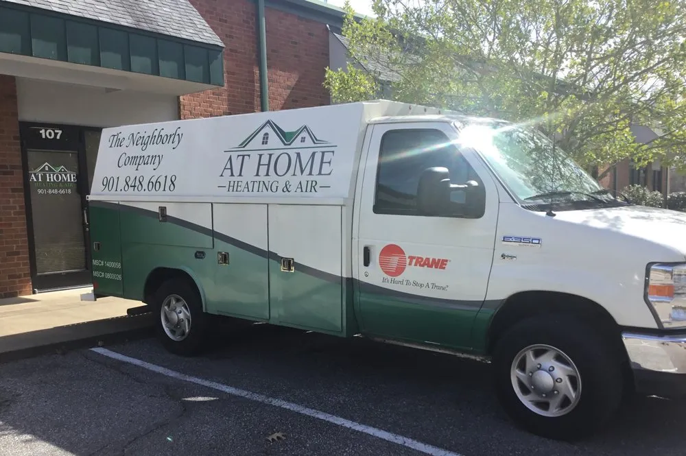 Slide of At Home Heating and Air