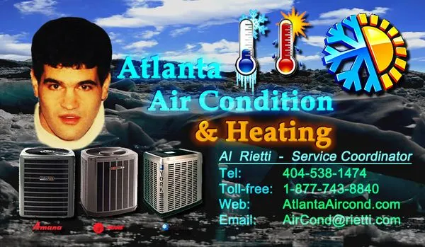 Atlanta Air Condition & Heating AC Conditioning HVAC Repair Logo