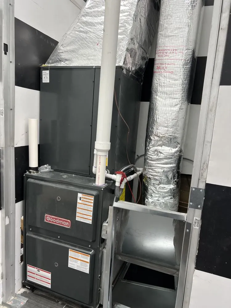 Slide of Atlantic Air and Heating Installation