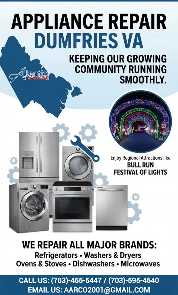 Slide of Atlantic Appliance Repair