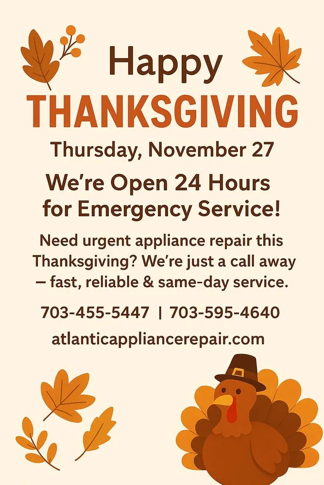 Slide of Atlantic Appliance Repair