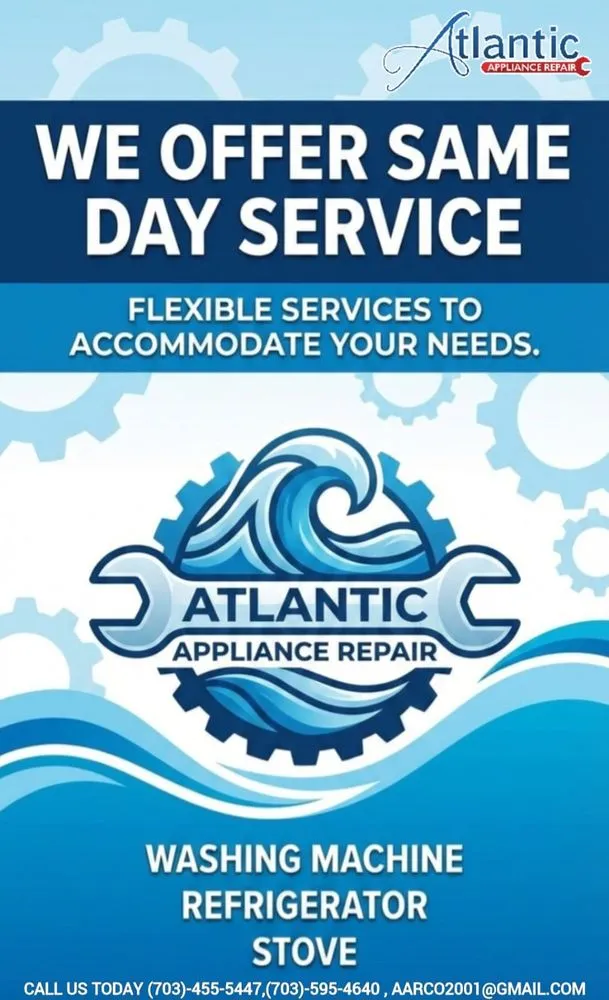 Slide of Atlantic Appliance Repair