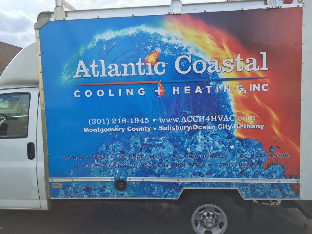 Slide of Atlantic Coastal Cooling & Heating