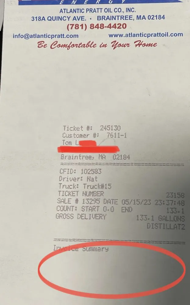 Slide of Atlantic Pratt Energy