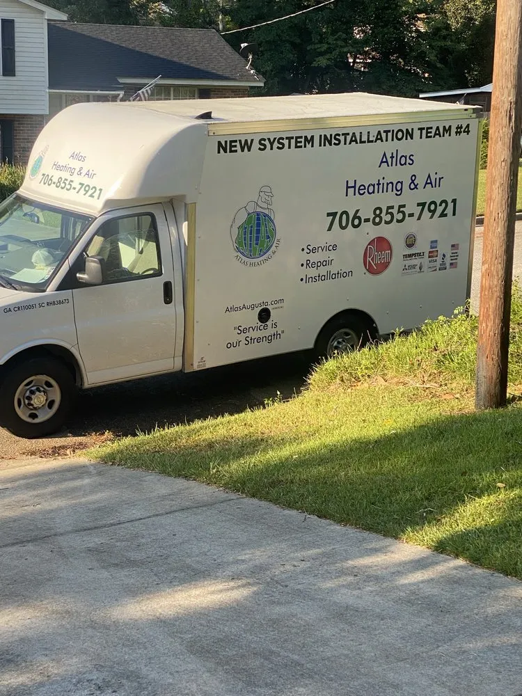 Slide of Atlas Heating and Air Conditioning