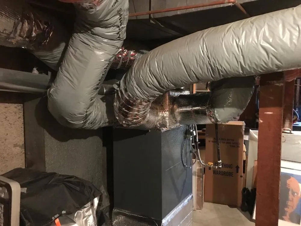 Slide of Attic Bright & HVAC Services