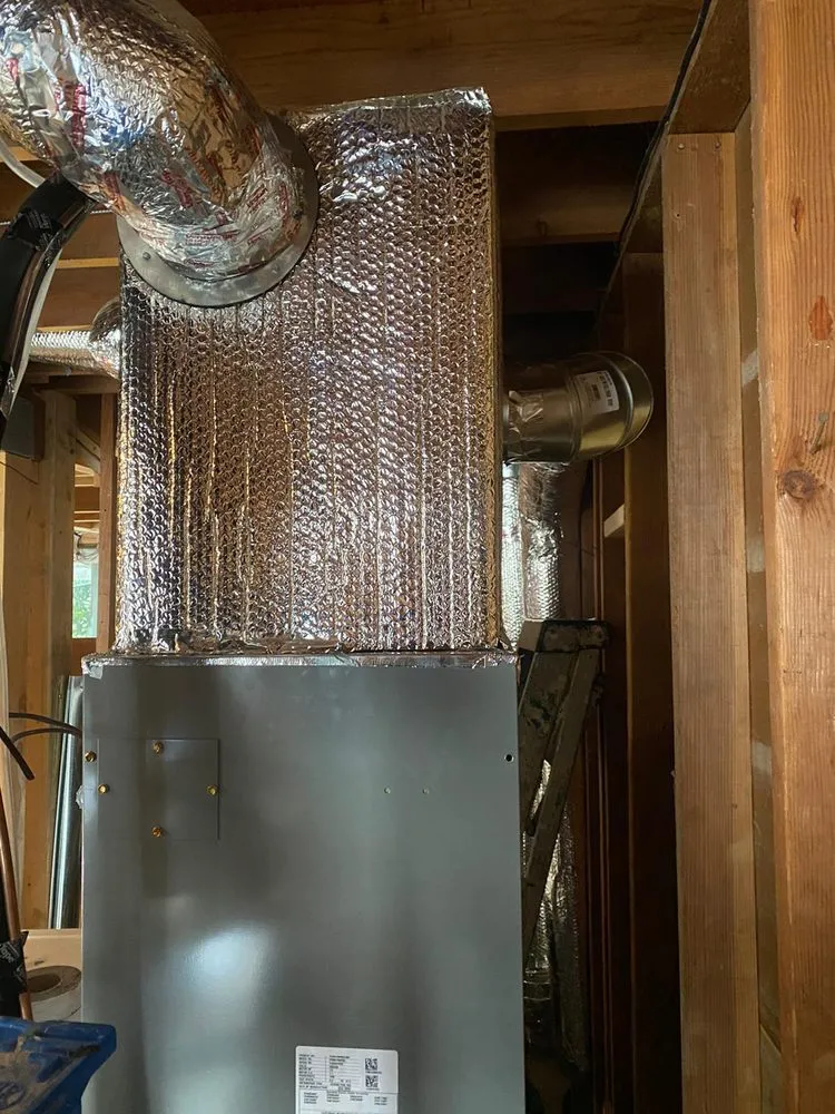 Slide of Attic Bright & HVAC Services