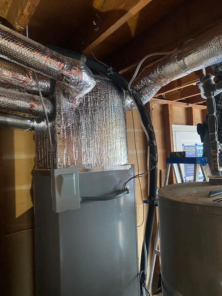 Slide of Attic Bright & HVAC Services