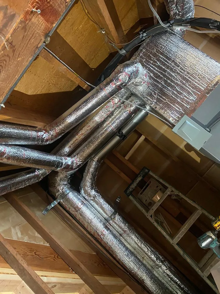 Slide of Attic Bright & HVAC Services