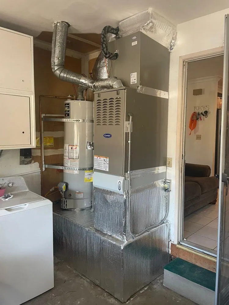 Slide of Attic Bright & HVAC Services