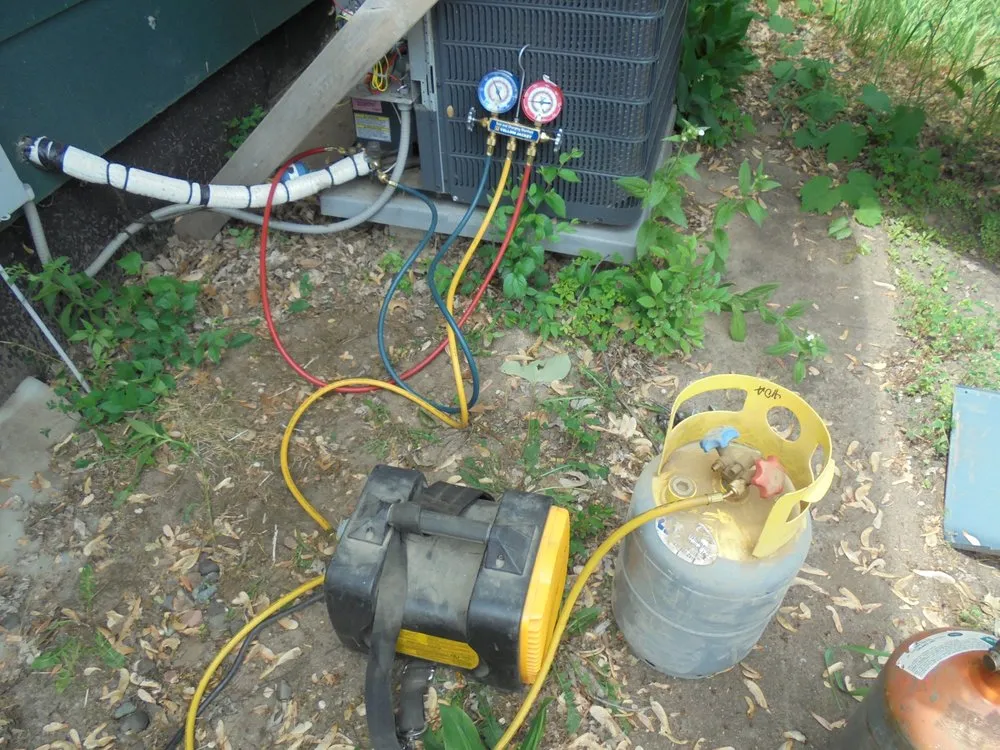 Slide of Augeson's Heating and Air