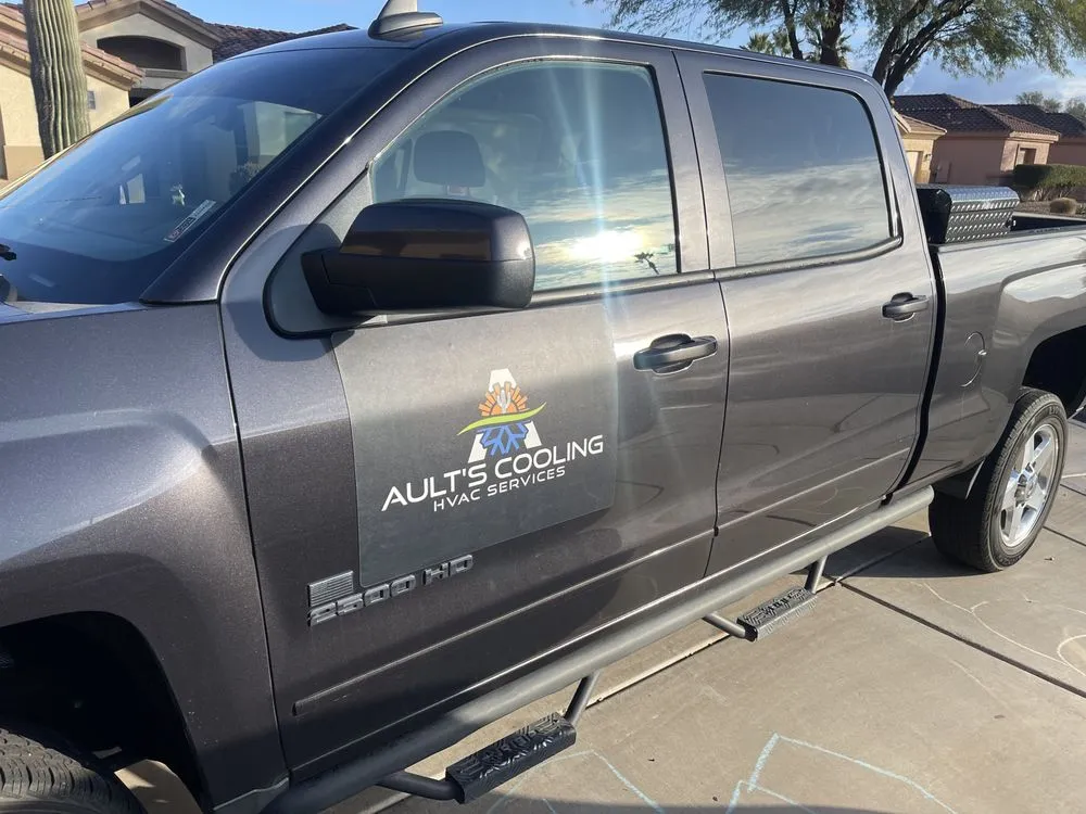 Slide of Ault’s Cooling HVAC Services