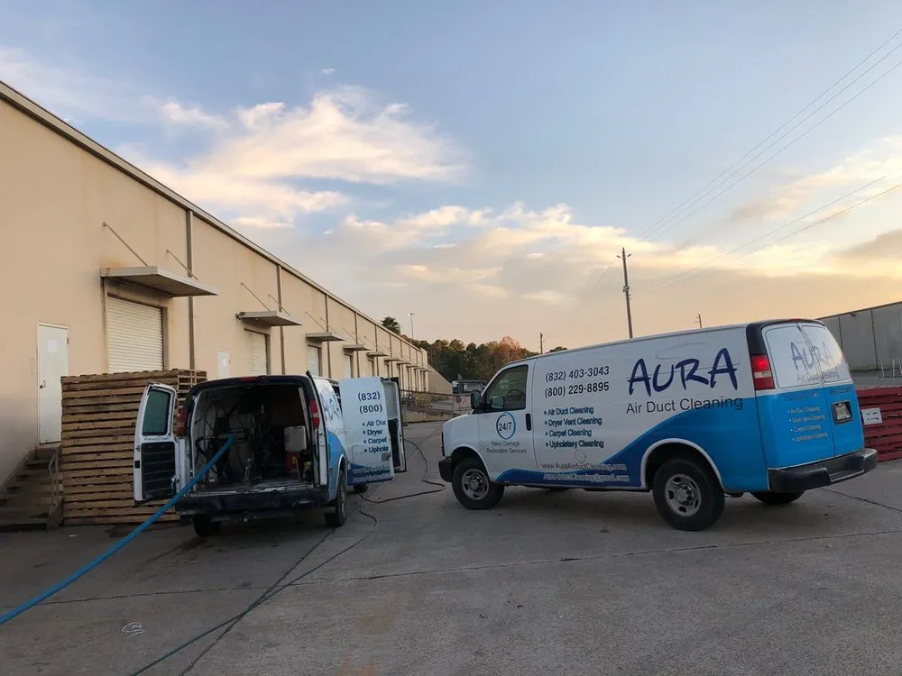 Slide of Aura Air Duct cleaning