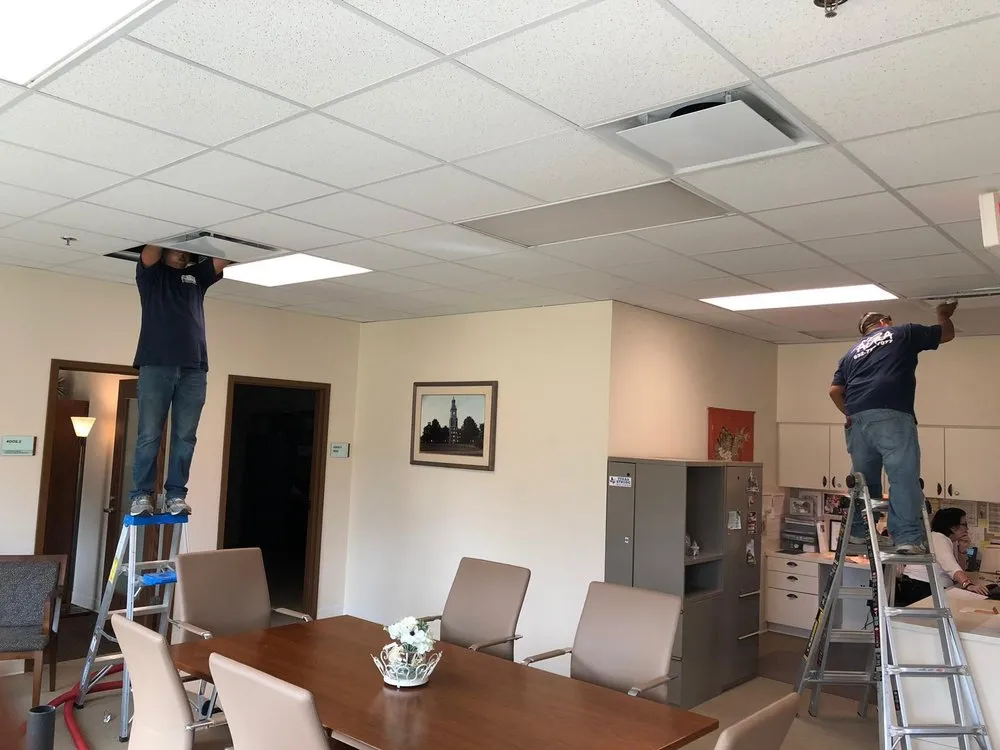 Slide of Aura Air Duct cleaning