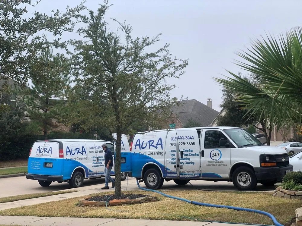 Slide of Aura Air Duct cleaning