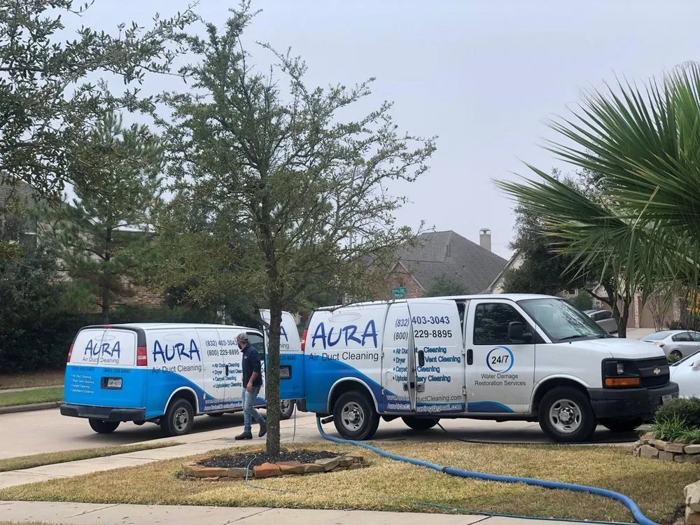 Slide of Aura Air Duct cleaning
