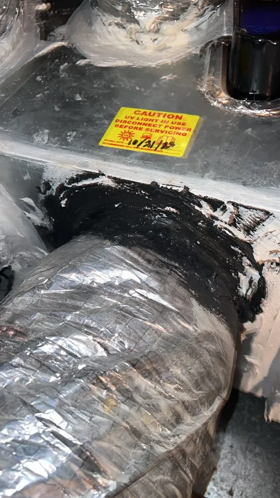 Slide of Aura Air Duct cleaning