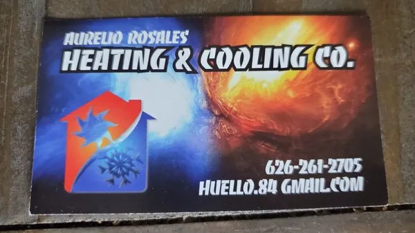 Aurelio Rosales' Heating & Cooling Logo