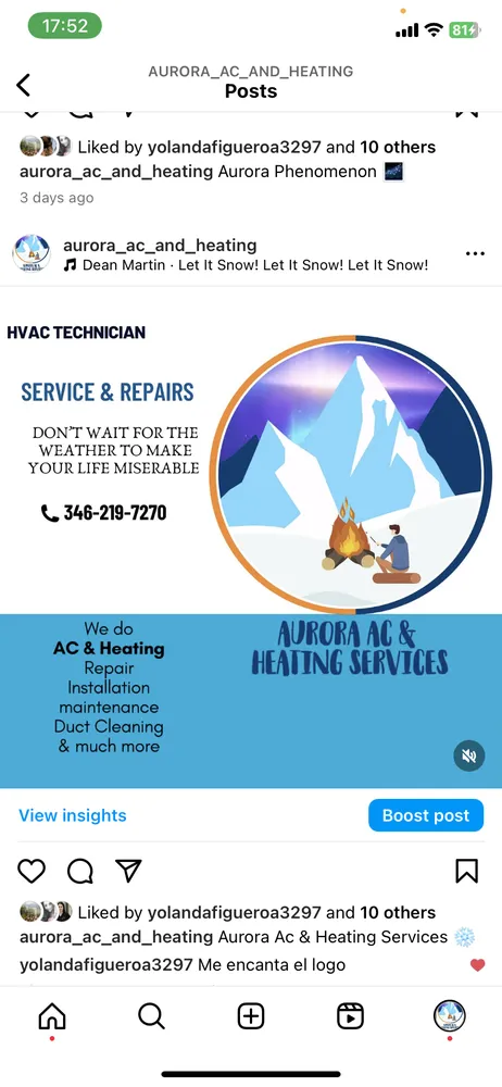 Slide of Aurora AC & Heating Services