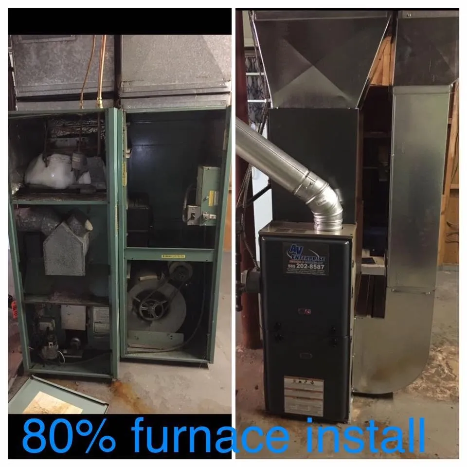 Slide of AV Enterprise Heating and Cooling