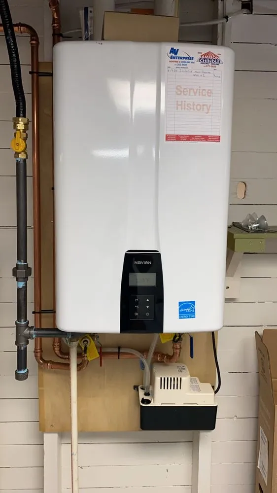 Slide of AV Enterprise Heating and Cooling