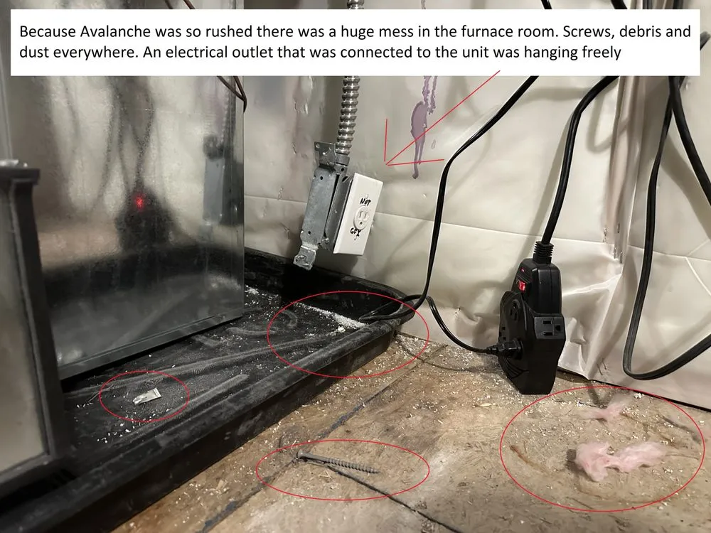 Slide of Avalanche HVAC Services