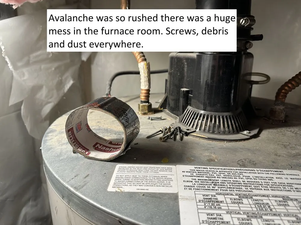 Slide of Avalanche HVAC Services