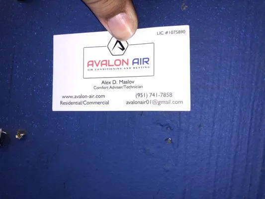 Avalon Air Conditioning and Heating Logo