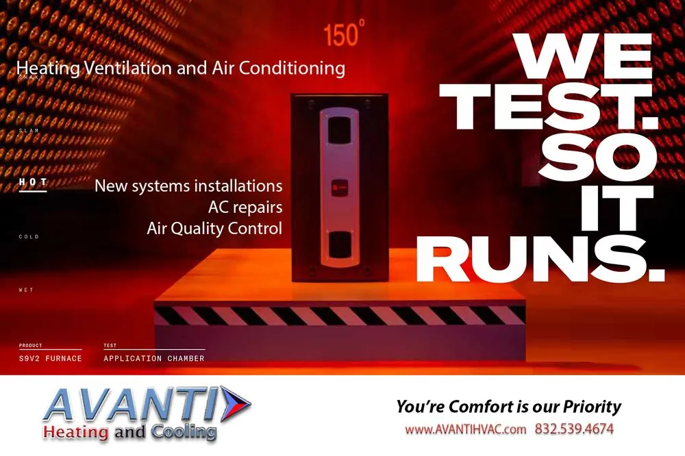 Slide of Avanti Heating and Cooling