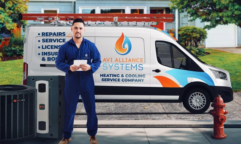 Slide of AVI Alliance Systems Heating and Cooling