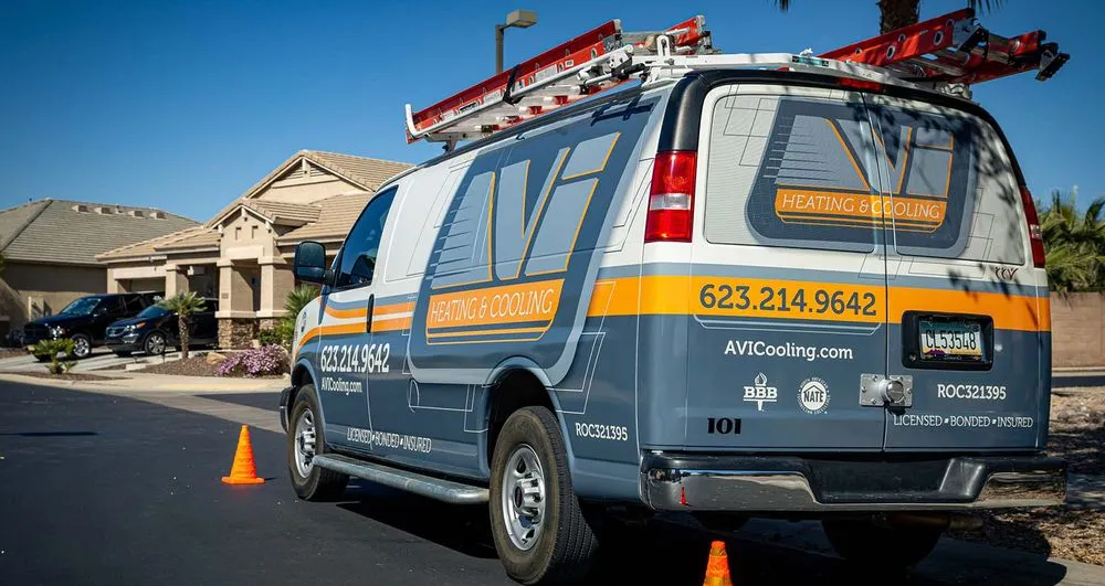 Slide of AVI Heating & Cooling