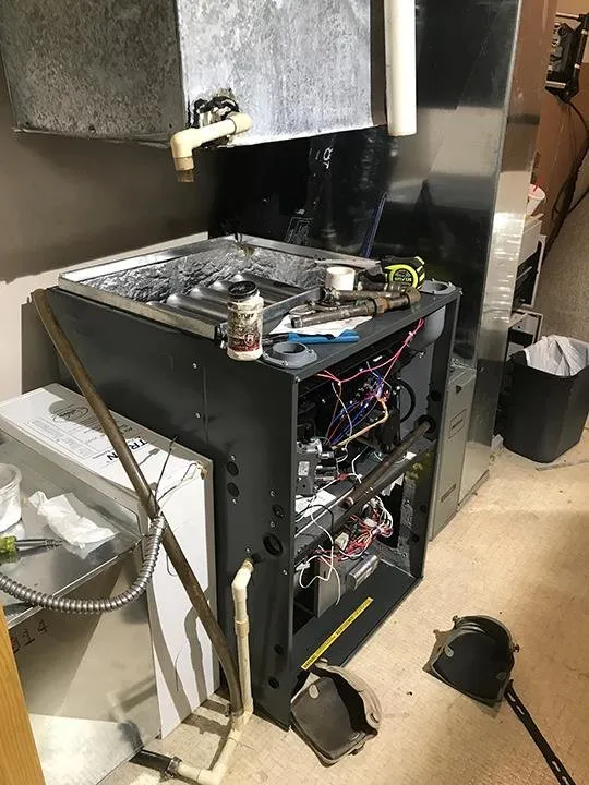 Slide of Aviña's Heating and Cooling