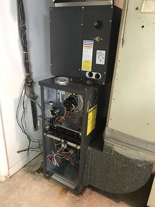 Slide of Aviña's Heating and Cooling