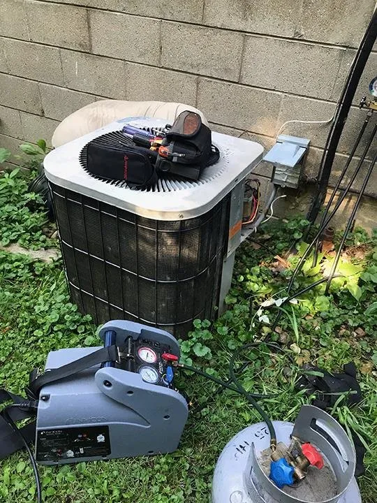 Slide of Aviña's Heating and Cooling