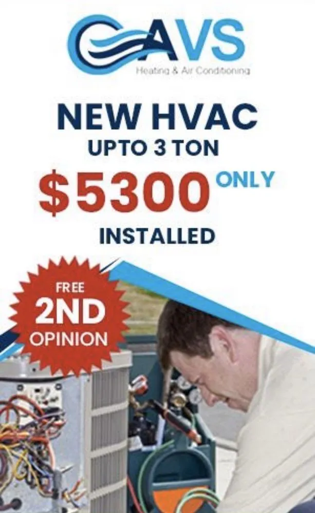 Slide of AVS Heating & Air Conditioning