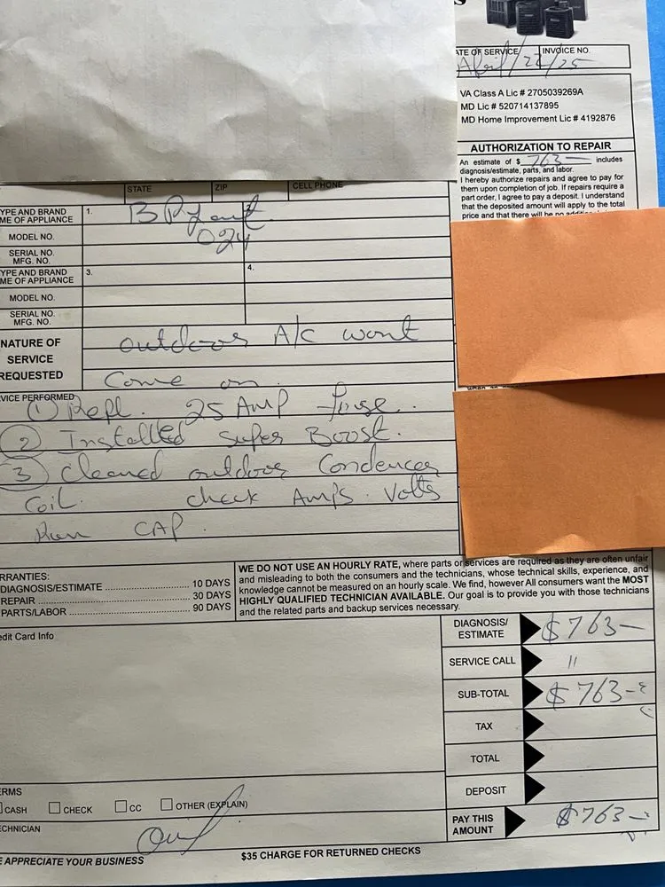 Slide of AVS Heating & Air Conditioning