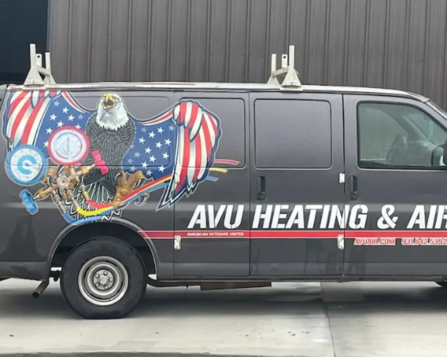 Slide of AVU Heating & Air