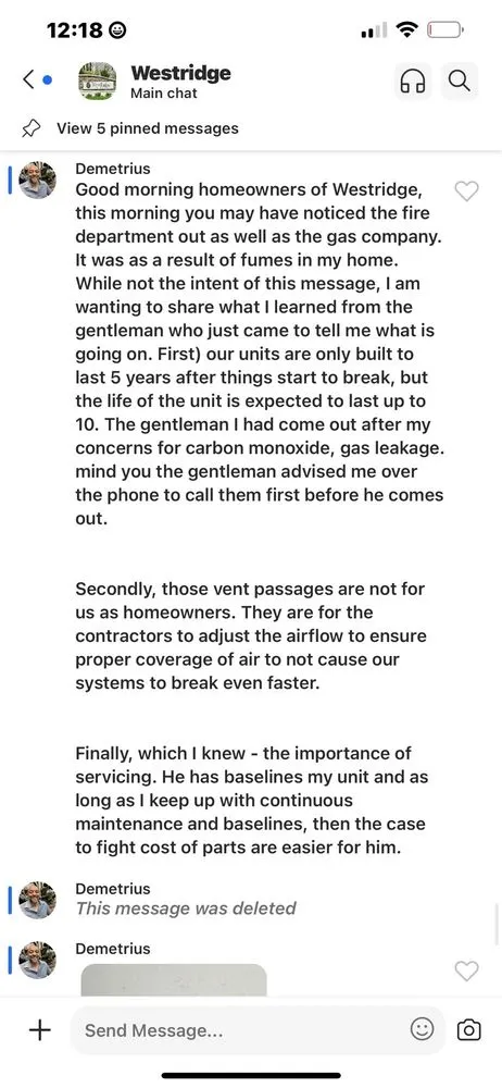 Slide of AW HVAC Services