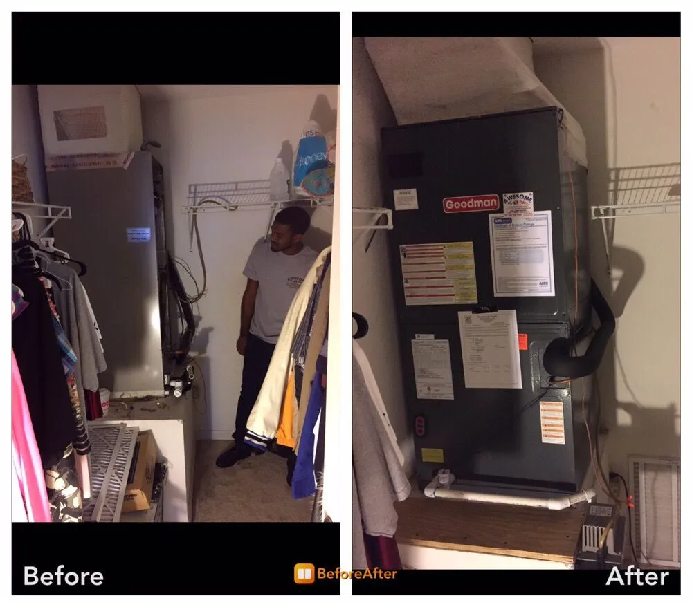 Slide of Awesome Air and Heating