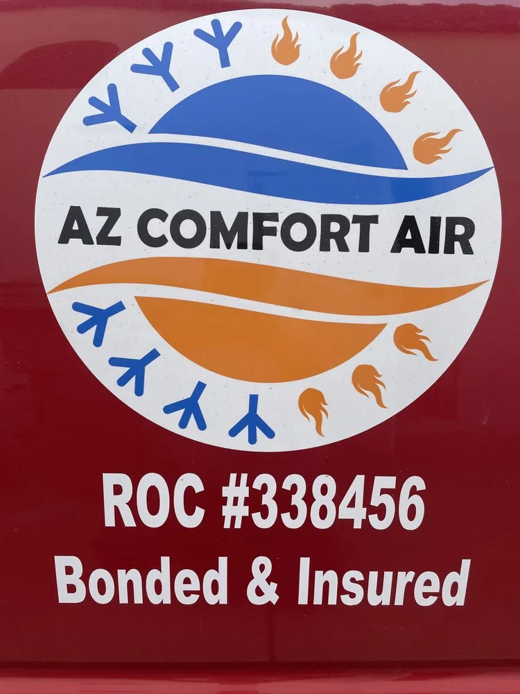 Slide of AZ comfort air