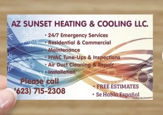 AZ Sunset Heating & Cooling Logo